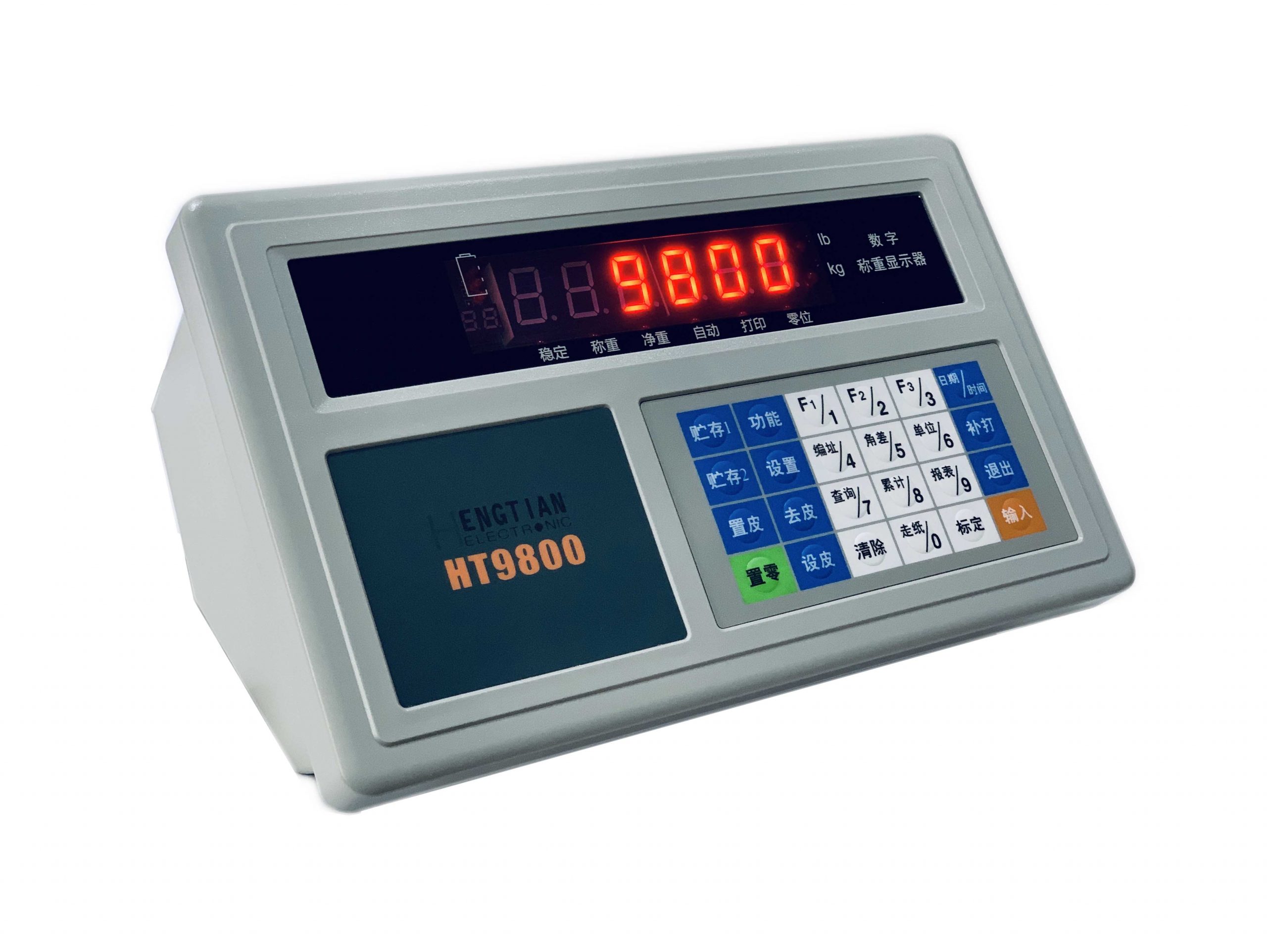 数字称重仪表HT-9800型DS9（微打）-武汉建大衡器有限责任公司